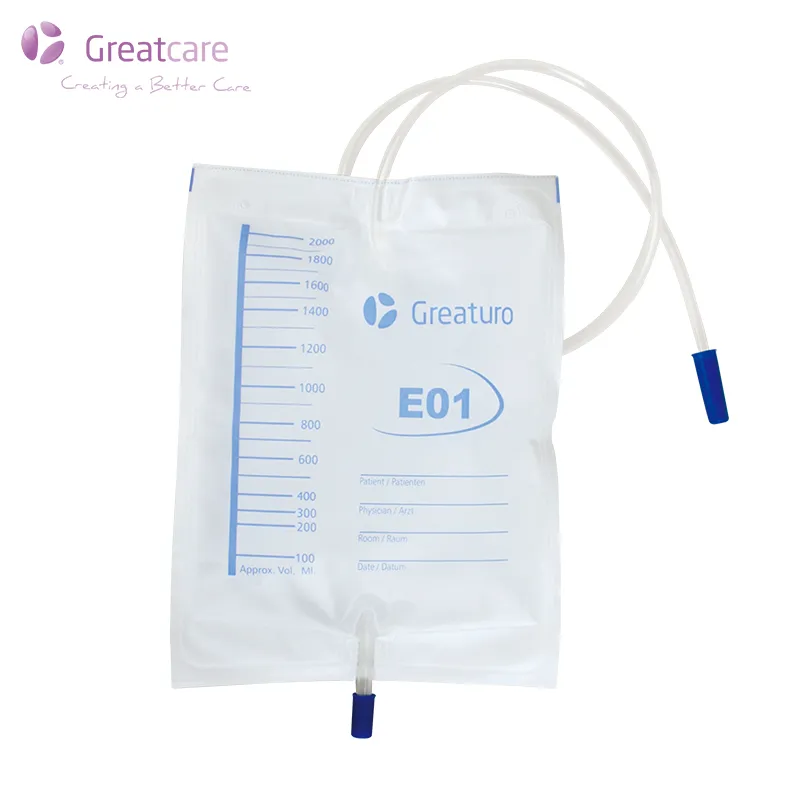 Punte di manutenzione per sacchi di drenaggio delle urine