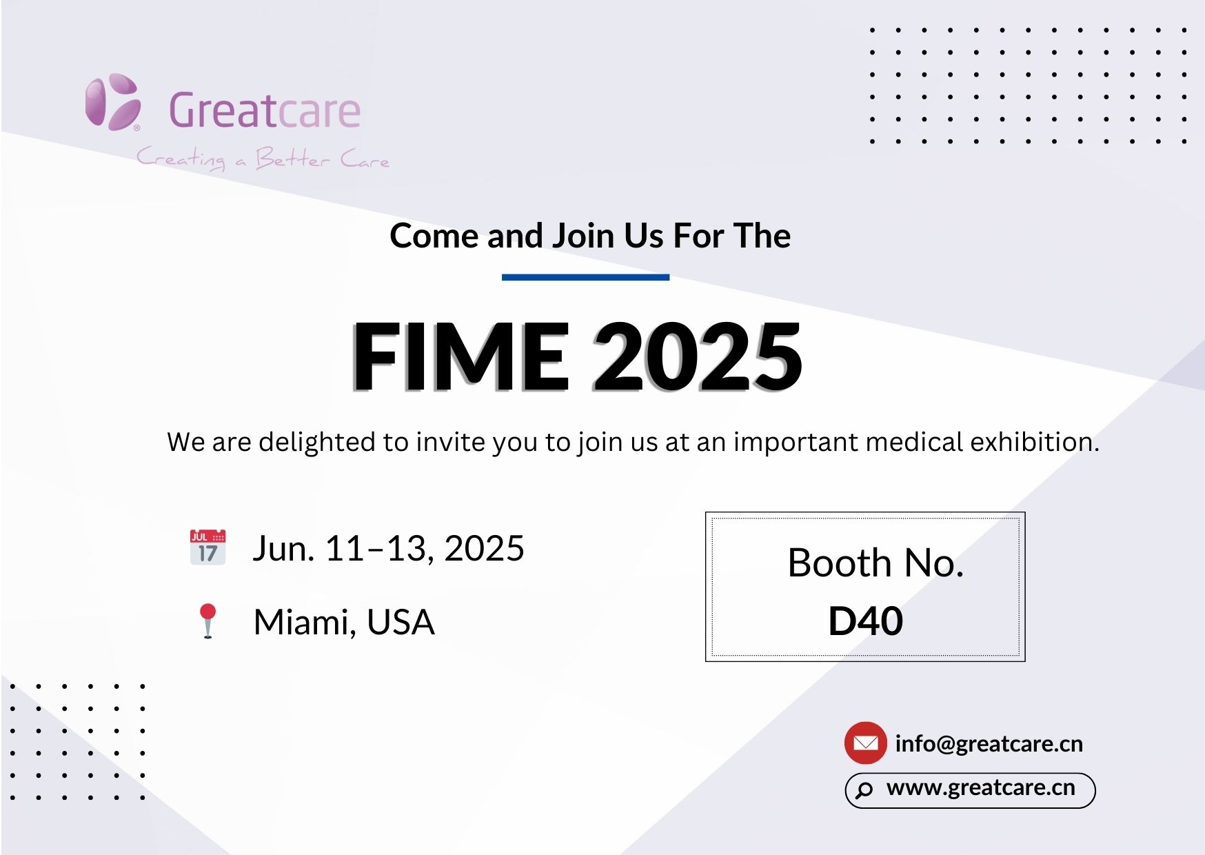 Annuncio della mostra - Fime 2025